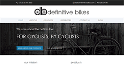 Desktop Screenshot of definitivebikes.com